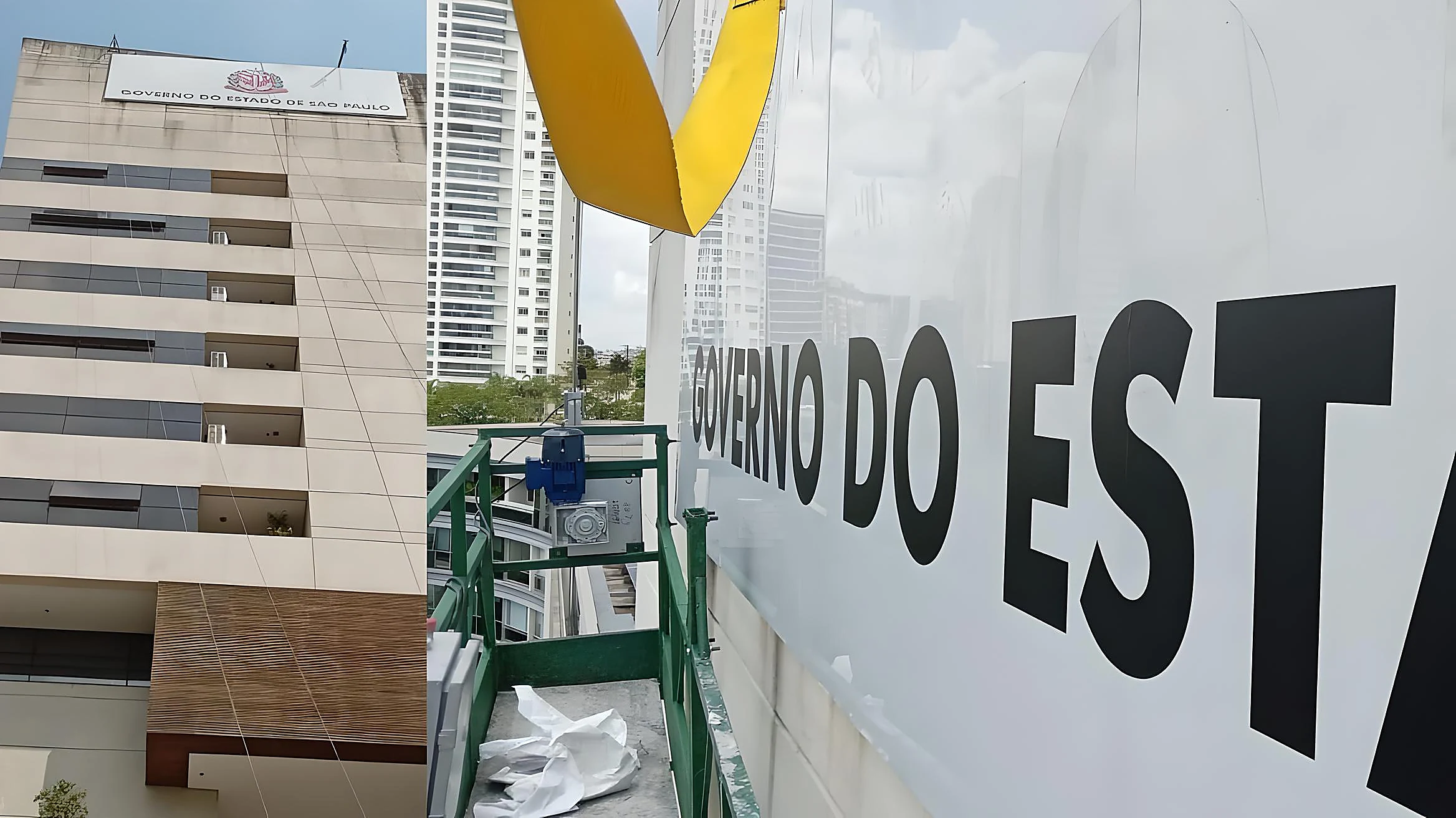 Fachada empresarial produzida pela Momentvm Opvs