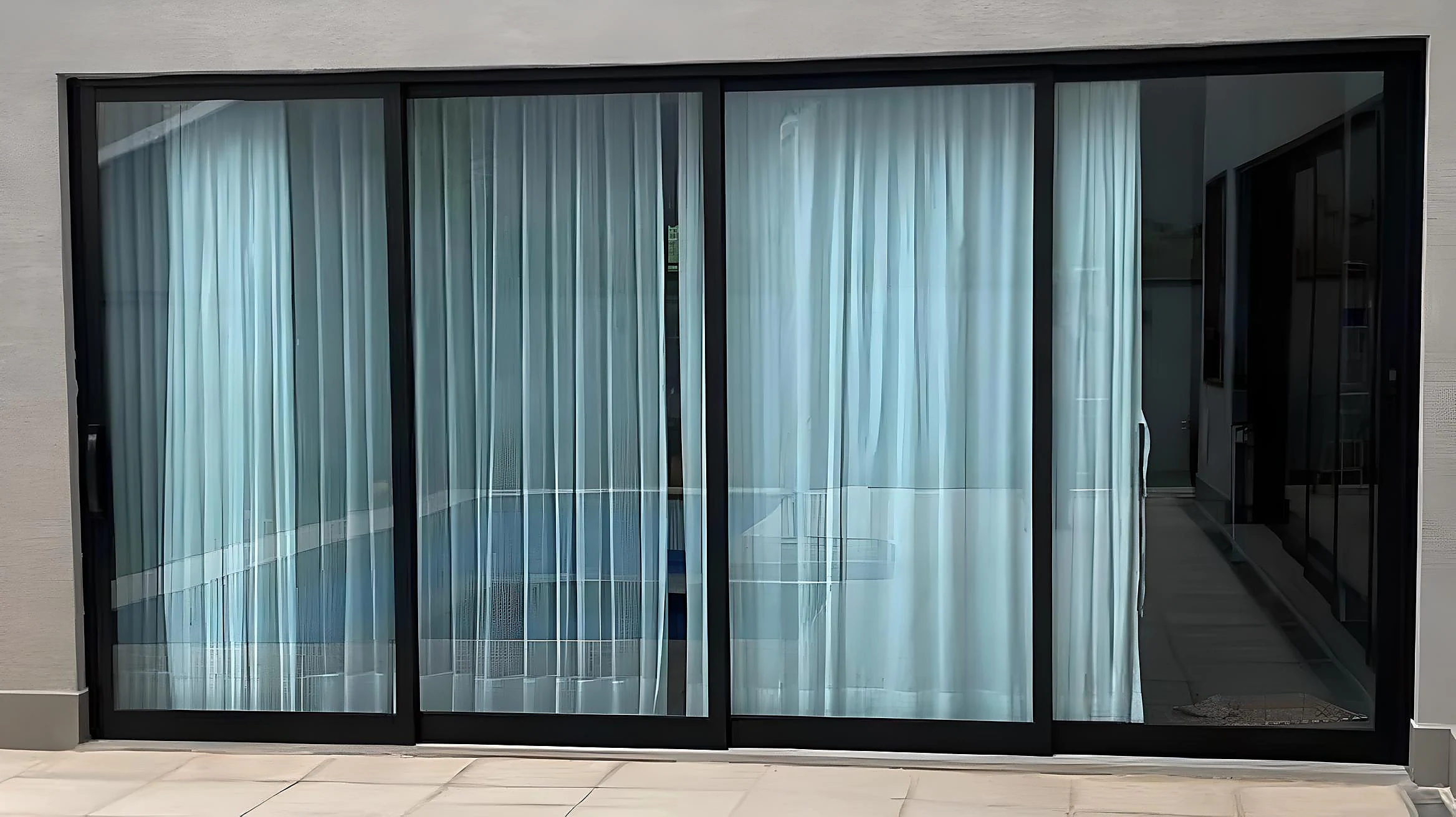 Fachada comercial moderna em ACM produzida pela Momentvm Opvs