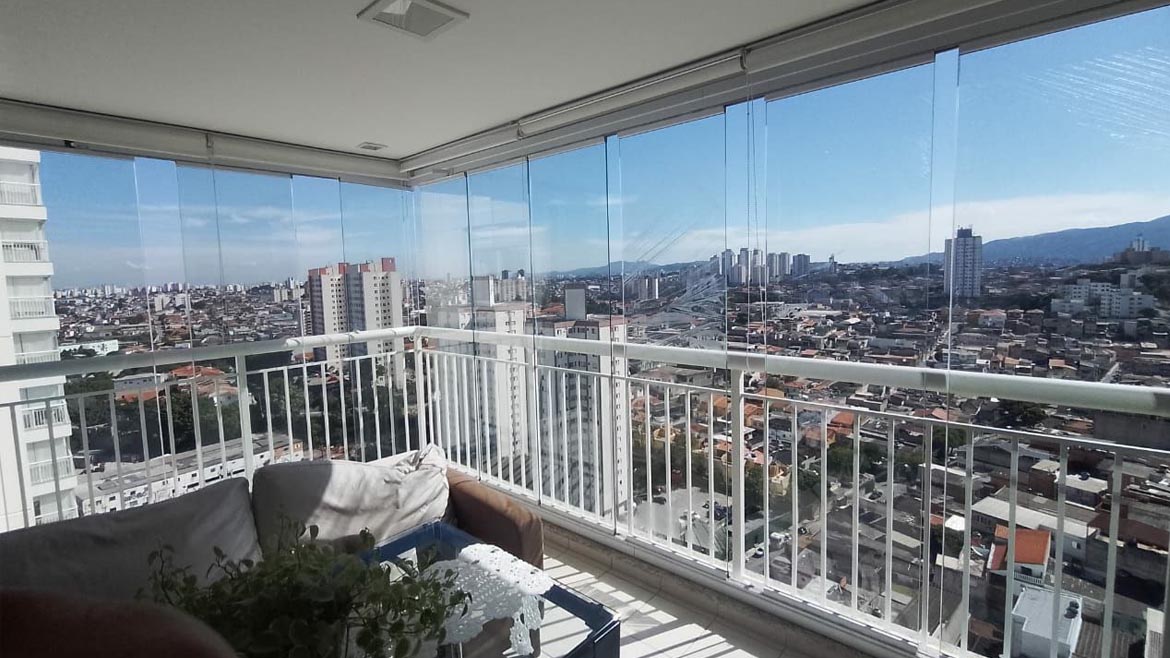 Vidro revestido com película Insulfilm transparente com controle de temperatura